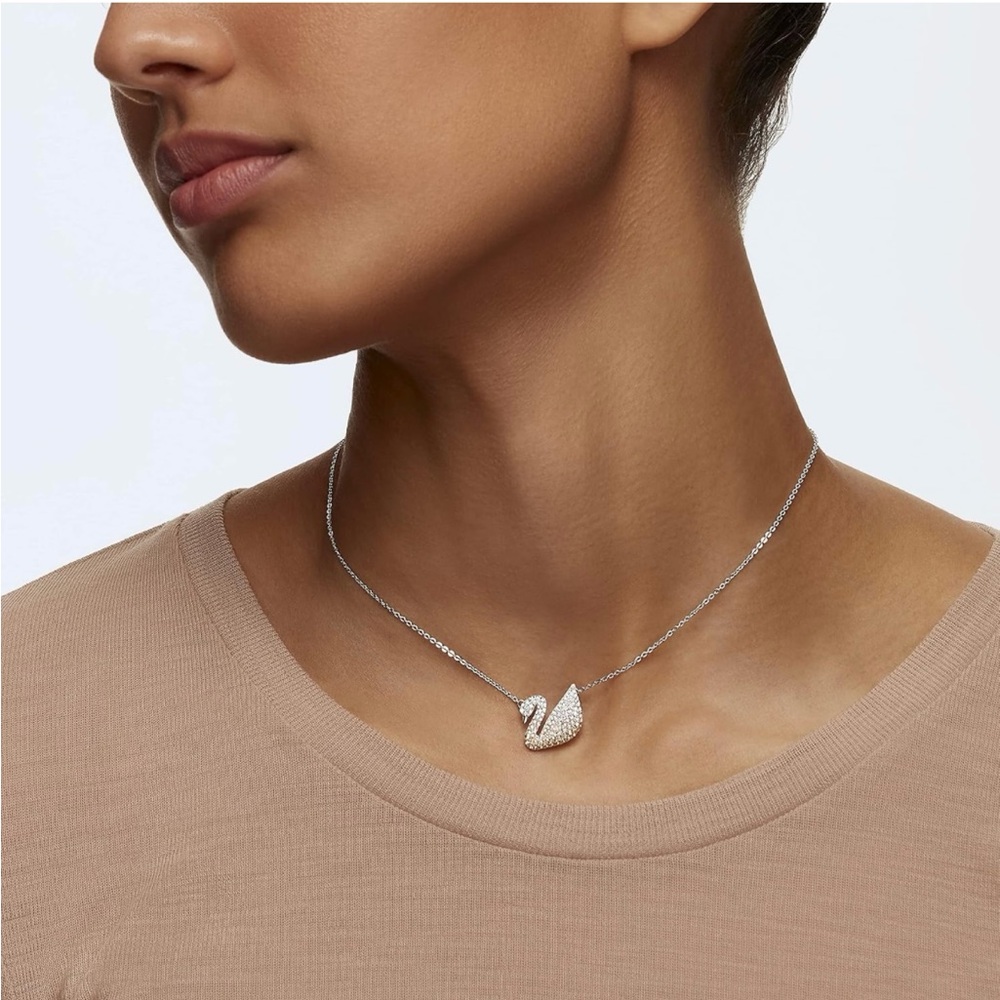 Swarovski Iconic Swan Crystal Necklace Collection
